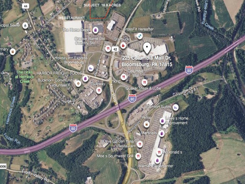 0 Buckhorn Rd, Buckhorn, PA for sale - Aerial - Image 2 of 2