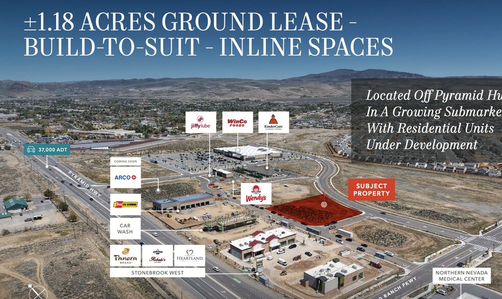 7927 Tierra Del Sol Pkwy, Sparks, NV à louer - Aérien - Image 1 de 2