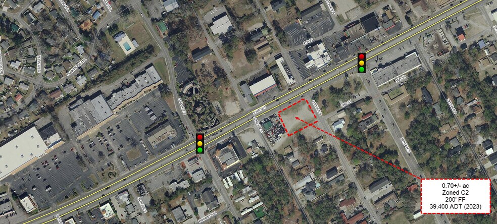3105 Hwy 17 S, Atlantic Beach, SC for lease - Aerial - Image 2 of 2