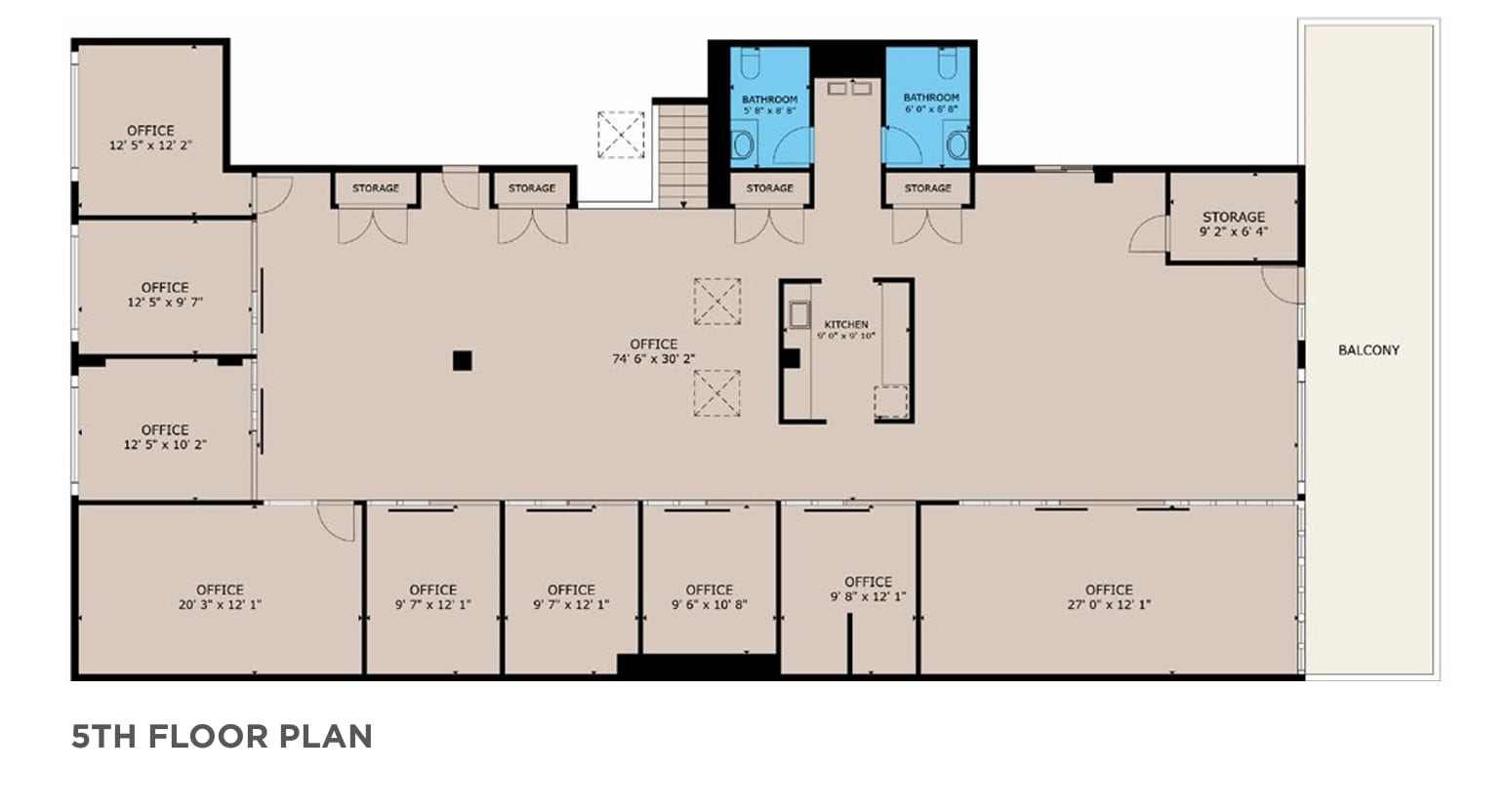 1643 N Milwaukee Ave, Chicago, IL à louer Plan d’étage- Image 1 de 8