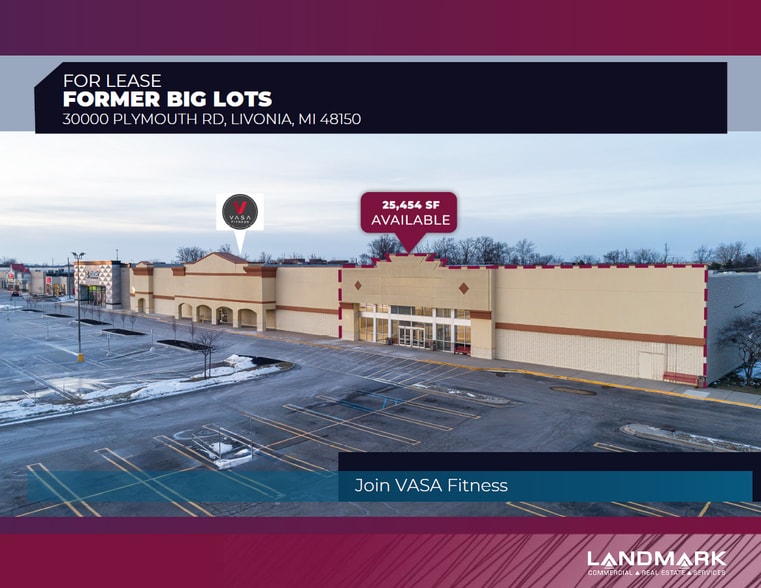 30000-30070 Plymouth Rd, Livonia, MI for lease - Building Photo - Image 1 of 11