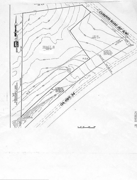 166 Cornith Rd, Fayetteville, GA à vendre - Plan de site - Image 2 de 5