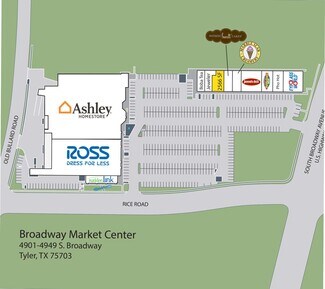 Plus de détails pour 7901-7925 S Broadway Ave, Tyler, TX - Commerce de détail à louer