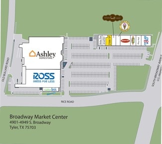 More details for 7901-7925 S Broadway Ave, Tyler, TX - Retail for Lease