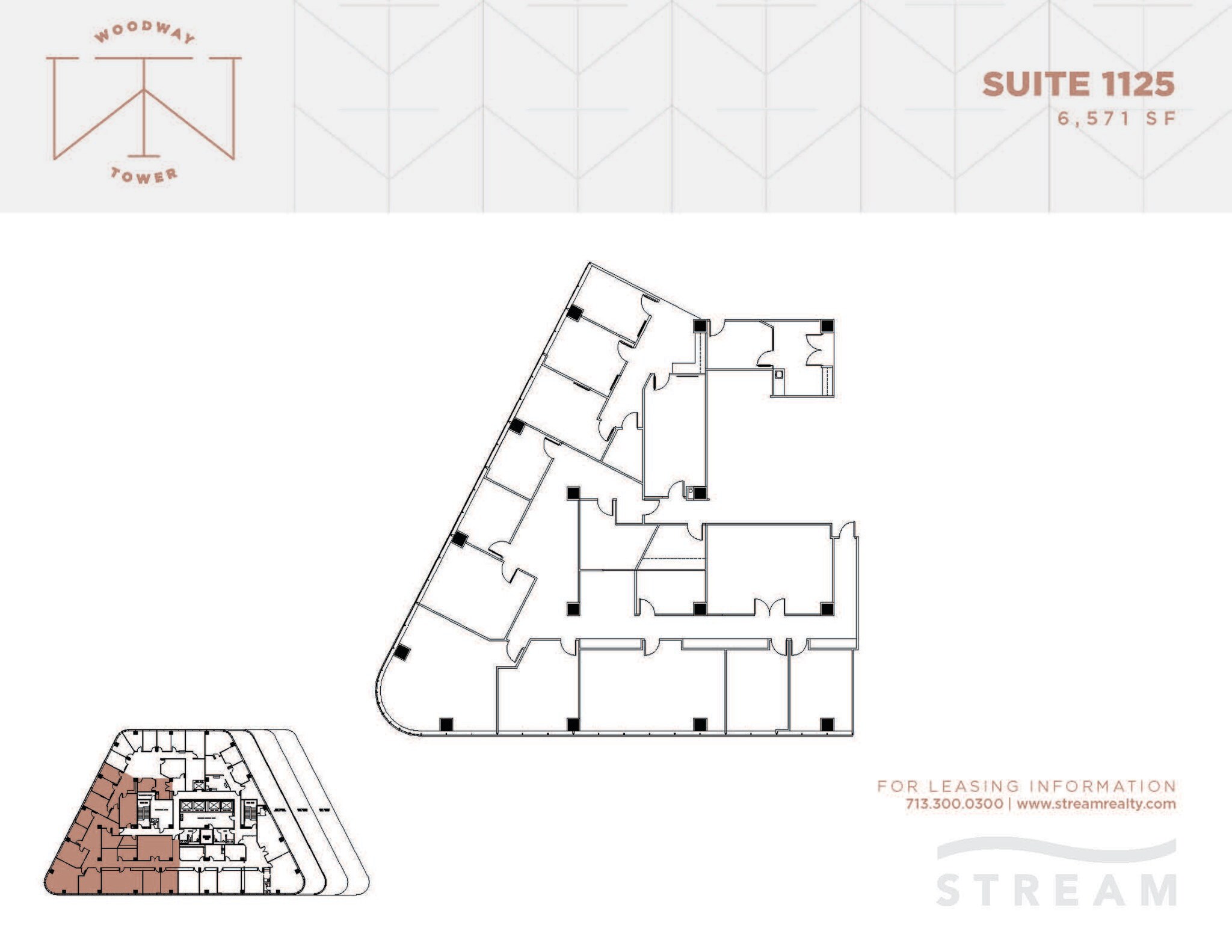 6363 Woodway Dr, Houston, TX for lease Floor Plan- Image 1 of 1