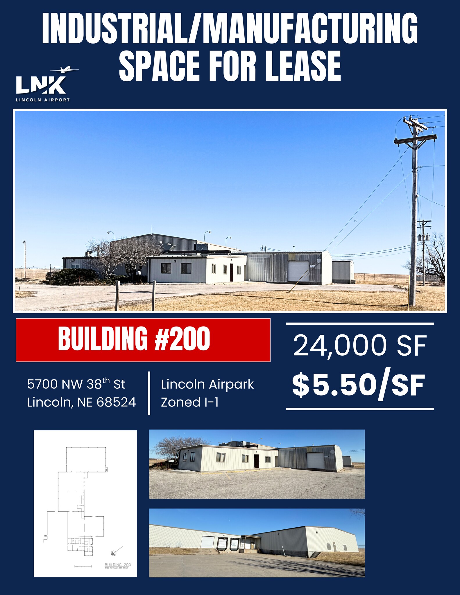 5700 NW 38th St, Lincoln, NE à louer Plan de site- Image 1 de 11
