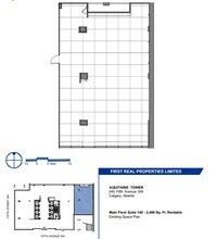 540 5th Ave SW, Calgary, AB for lease Floor Plan- Image 1 of 1