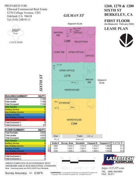 1260-1280 6th St, Berkeley, CA for sale - Building Photo - Image 3 of 6