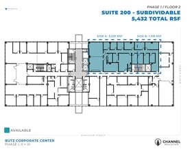840 W Hamilton St, Allentown, PA for lease Floor Plan- Image 1 of 1