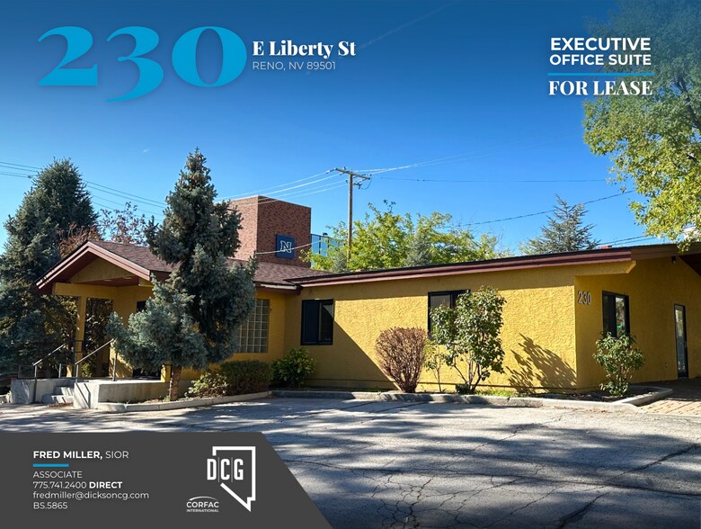 230 E Liberty St, Reno, NV à louer - Photo du bâtiment - Image 1 de 5