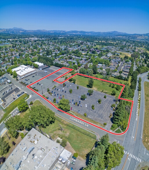 Northpoint Pkwy @ Lombardi Ln, Santa Rosa, CA for sale - Aerial - Image 1 of 2