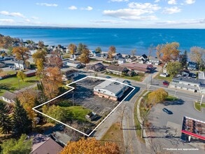 1424 Main St, Sylvan Beach, NY - AERIAL  map view - Image1