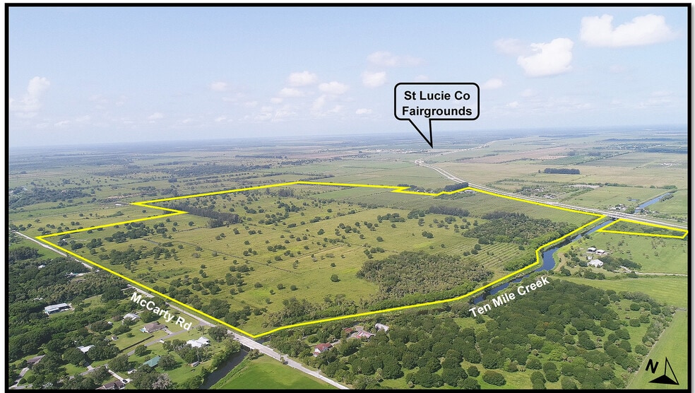 13495 Okeechobee, Fort Pierce, FL à vendre - Aérien - Image 3 de 6
