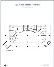 1131 W 6th St, Ontario, CA for lease Floor Plan- Image 2 of 2