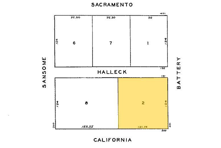 300 California St, San Francisco, CA for lease - Plat Map - Image 2 of 17