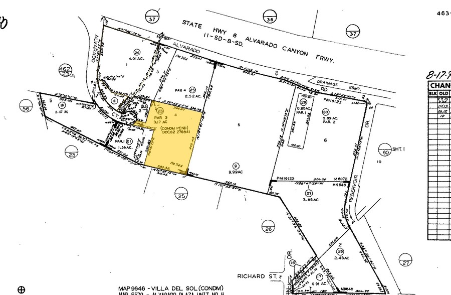 6386 Alvarado Ct, San Diego, CA for lease - Plat Map - Image 2 of 2