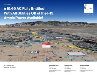 Plus de détails pour 1401 Pioneer, Mesquite, NV - Terrain à vendre