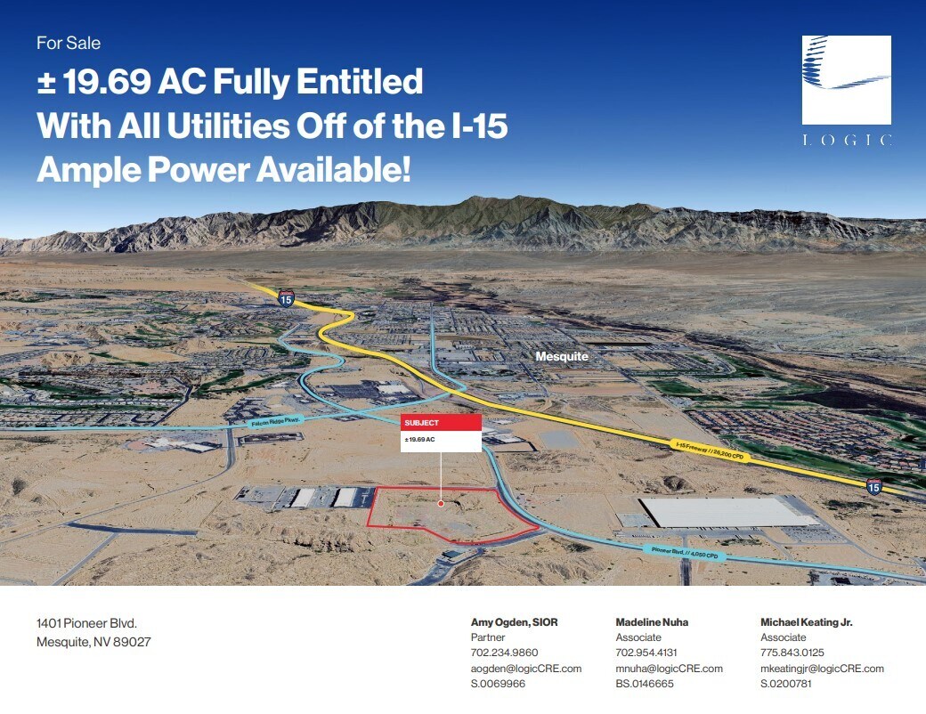 1401 Pioneer, Mesquite, NV à vendre Photo principale- Image 1 de 17