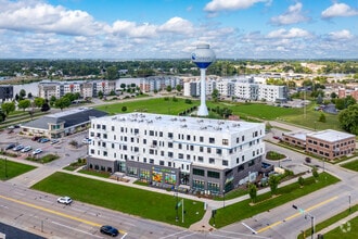 155 Jackson St, Oshkosh, WI - Aerial  map view