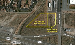 Plus de détails pour U S 395 N.  & Stead Blvd., Stead, NV - Terrain à vendre