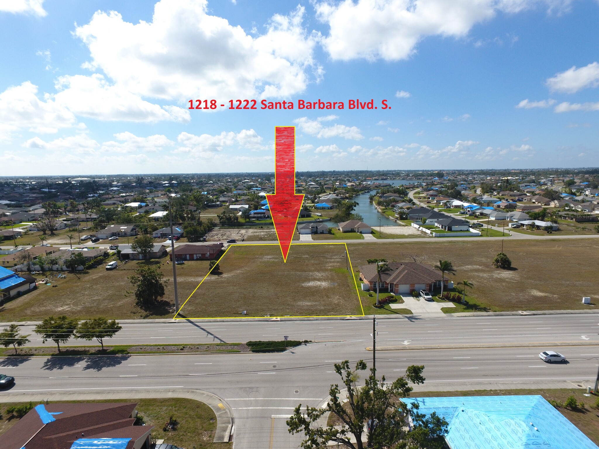 1222 Santa Barbara, Cape Coral, FL for sale Aerial- Image 1 of 16