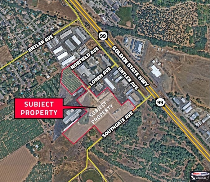 1 Loren Ave, Chico, CA for lease - Aerial - Image 2 of 5