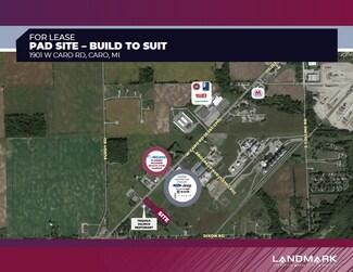 Plus de détails pour 1901 W Caro Rd, Caro, MI - Terrain à louer