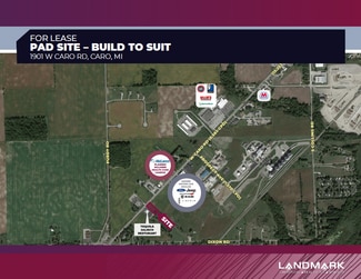 More details for 1901 W Caro Rd, Caro, MI - Land for Lease