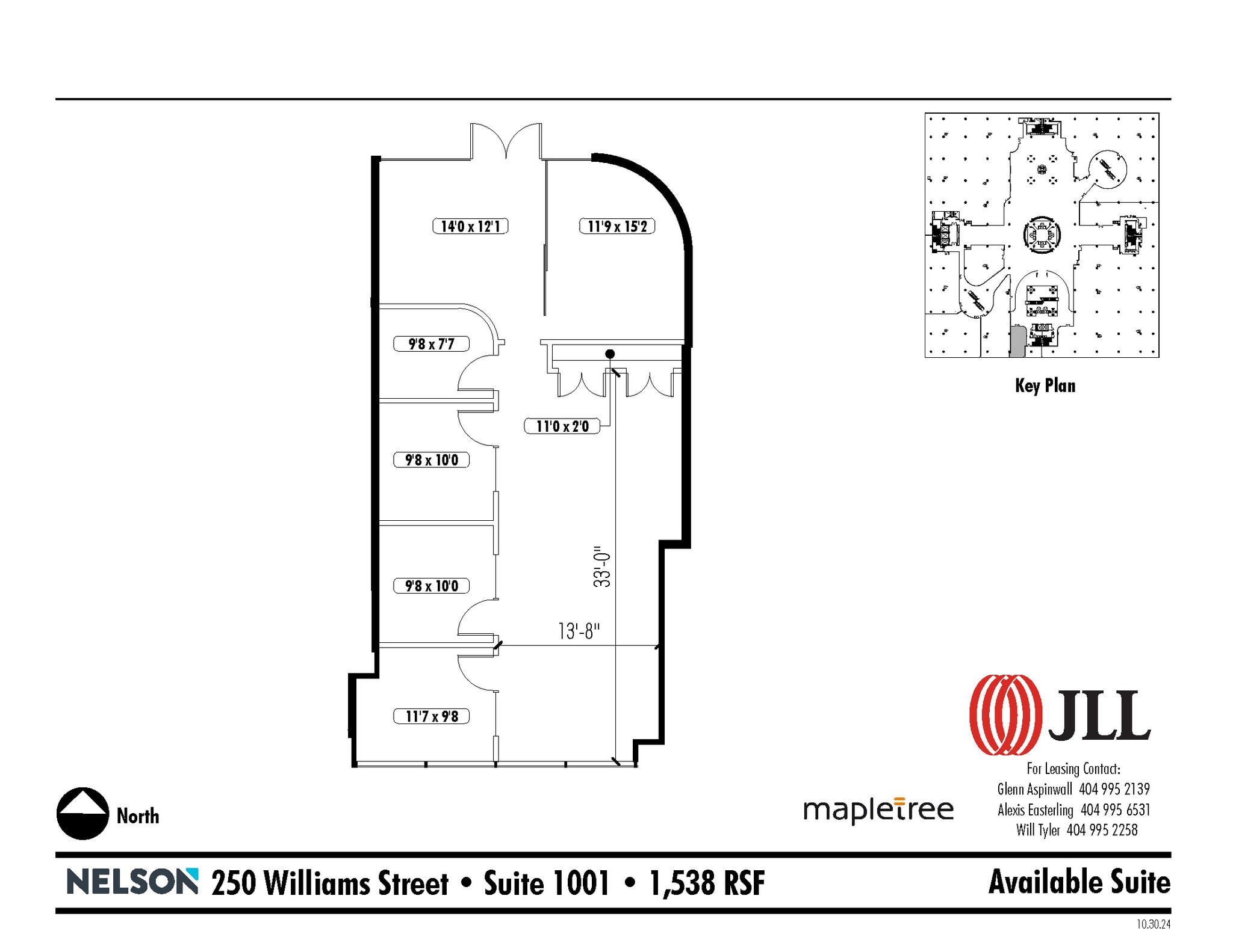 250 Williams St NW, Atlanta, GA for lease Floor Plan- Image 1 of 1
