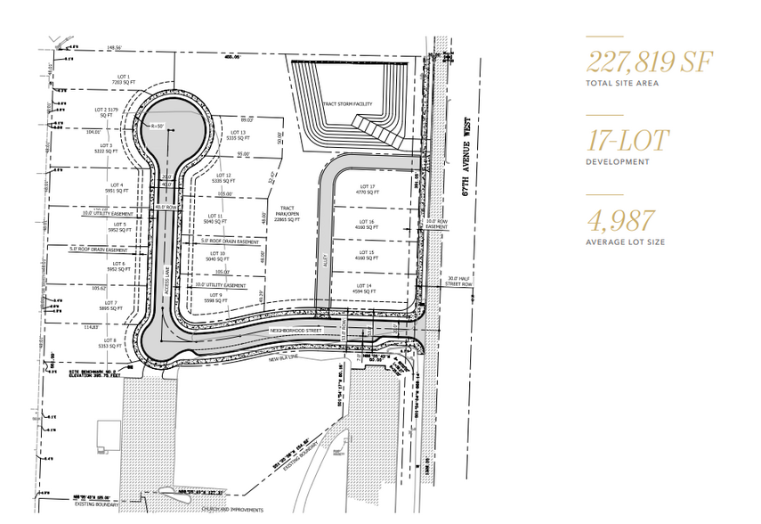 4914 67th Ave W, Tacoma, WA à vendre - Plan de site - Image 2 de 2