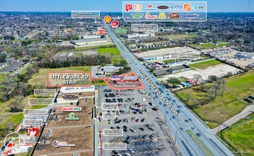 1575 Little York Rd, Houston, TX - AÉRIEN  Vue de la carte - Image1