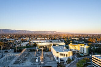 675 Creekside Way, Campbell, CA - AERIAL  map view