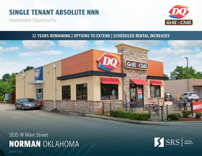 Plus de détails pour 1835 W Main St, Norman, OK - Commerce de détail à vendre