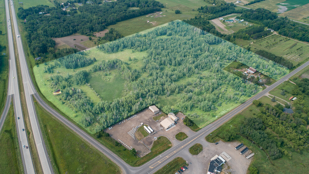 5XX State Hwy 70 & Interstate 35, Pine City, MN for sale - Aerial - Image 1 of 20