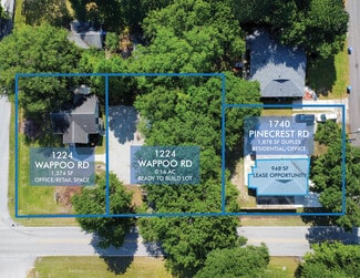 More details for 1224 Wappoo Rd & 1740 Pinecrest Rd – for Sale, Charleston, SC