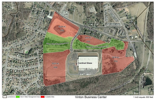 2131 Cardinal Park Dr, Vinton, VA for sale Site Plan- Image 1 of 2