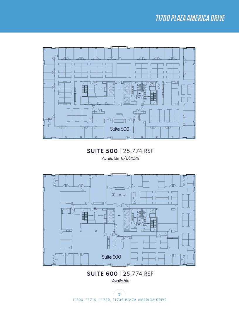 11700 Plaza America Dr, Reston, VA for lease Floor Plan- Image 1 of 1