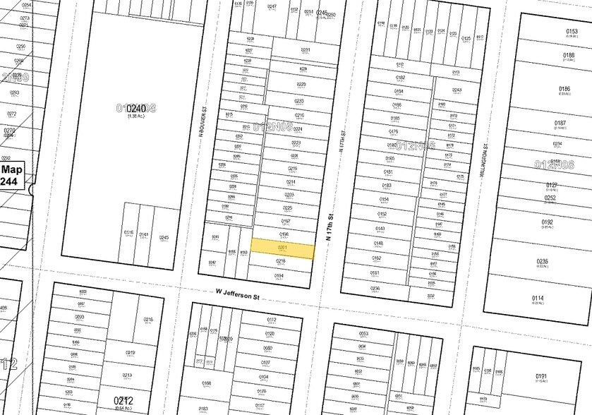 1504 N 17th St, Philadelphia, PA à vendre - Plan cadastral - Image 2 de 12