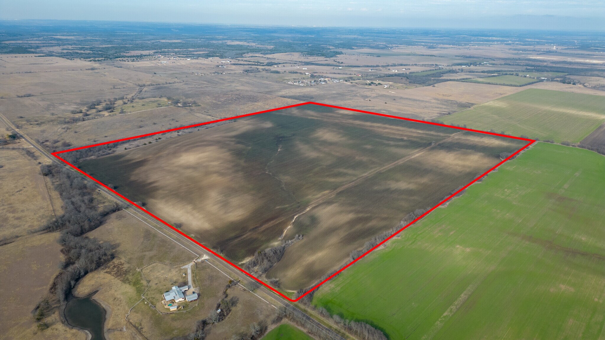 TBD FM 308 (34.32 Acres), Milford, TX for sale Aerial- Image 1 of 12