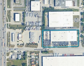 1001 Foster Ave, Bensenville, IL - Aérien  Vue de la carte