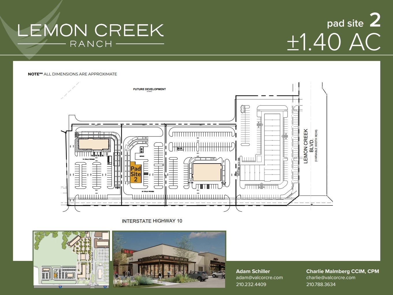 I-10 W & Balcones Creek Dr, Boerne, TX for lease Floor Plan- Image 1 of 1