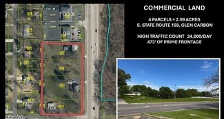 Plus de détails pour 4297 IL-159, Glen Carbon, IL - Terrain à vendre