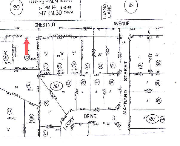 3550 Chestnut Ave, Concord, CA à vendre - Plan cadastral - Image 2 de 4