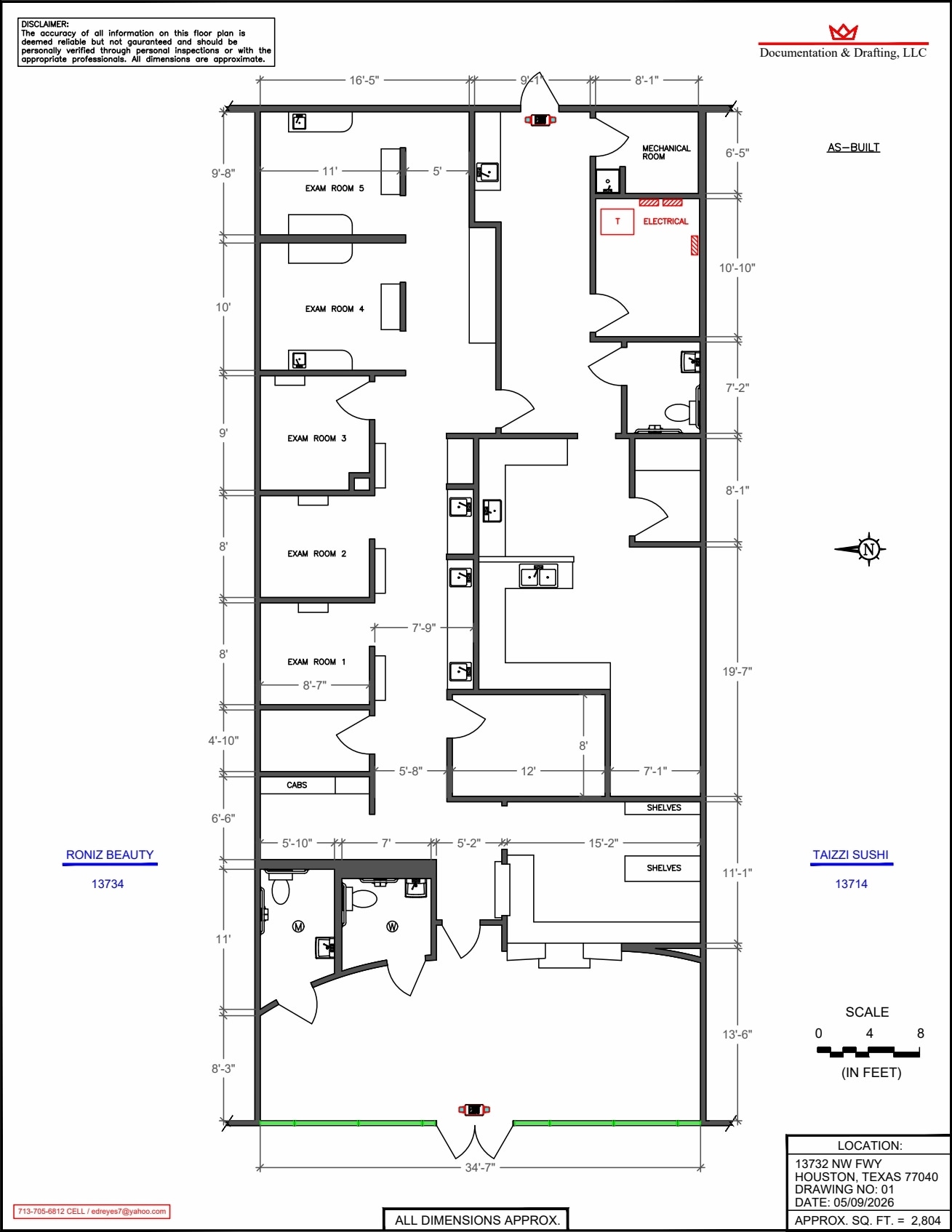 13702-13858 Northwest Fwy, Houston, TX à louer Plan d’étage- Image 1 de 1