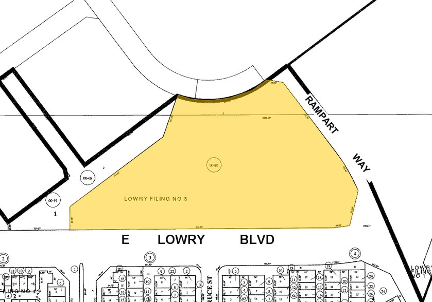 7901 E Lowry Blvd, Denver, CO for sale - Plat Map - Image 2 of 34