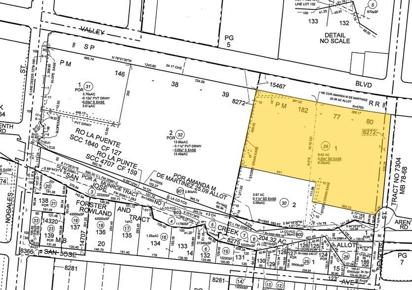 801-811 Sentous Ave, City Of Industry, CA à louer - Plan cadastral - Image 3 de 4