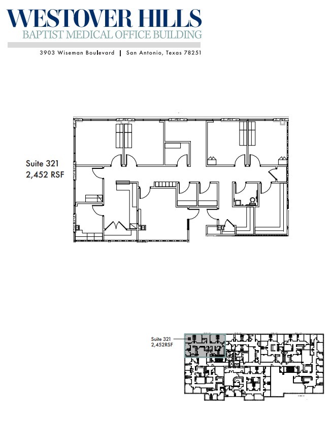 3903 Wiseman Blvd, San Antonio, TX à louer Plan d  tage- Image 1 de 1