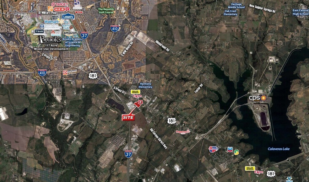 US Highway 181, San Antonio, TX à vendre - Aérien - Image 2 de 5