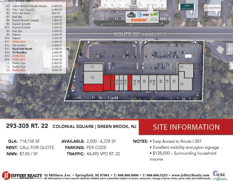299 US Highway 22, Green Brook, NJ for lease - Building Photo - Image 2 of 3