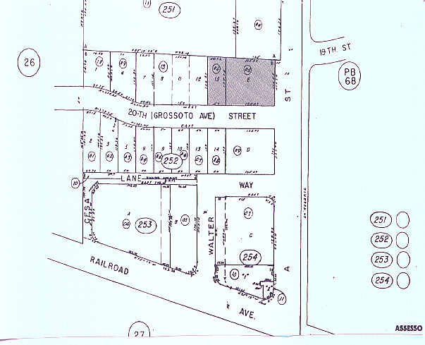 2000-2008 A St, Antioch, CA for lease - Plat Map - Image 2 of 16